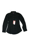 WRA-LJ8161X- - WRANGLER LADIES BLACK L/S SHIRT