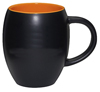 ASI-PRIDE-45515-BLK/ORG - 6 oz. Orange and Black Mug