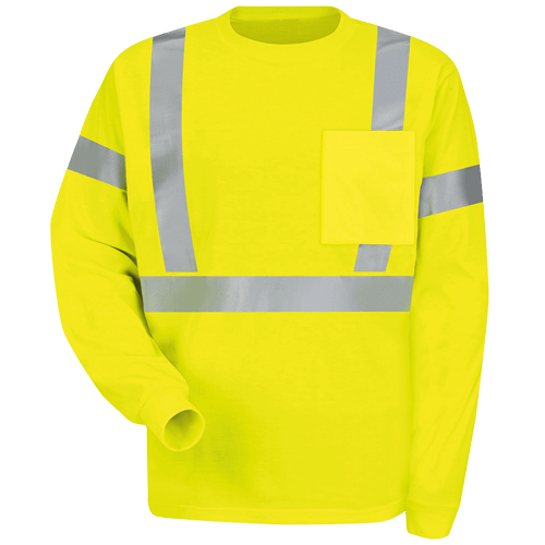 Red Kap Hi-Viz Long Sleeve